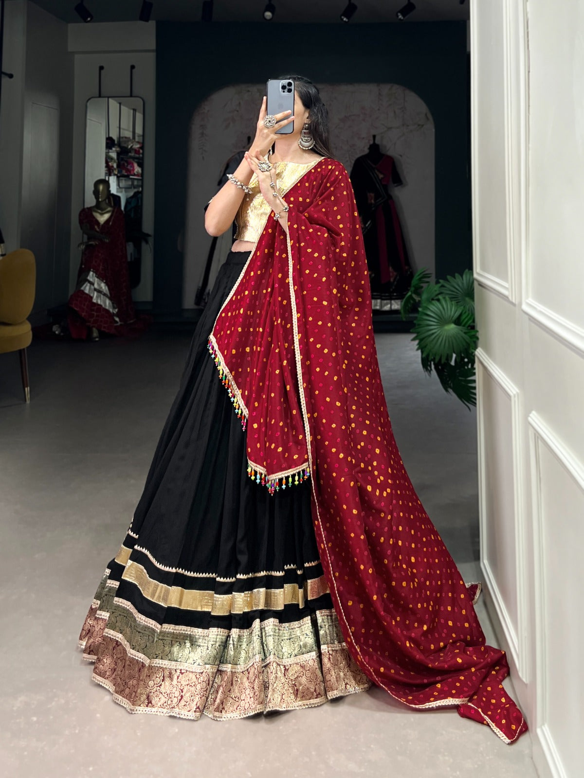 Gota Lace Lehenga Choli